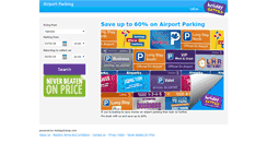 Desktop Screenshot of birmingham.airport-parking.uk.com