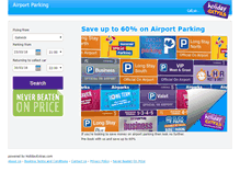 Tablet Screenshot of birmingham.airport-parking.uk.com
