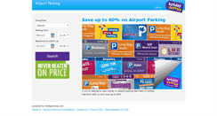 Desktop Screenshot of airport-parking.uk.com